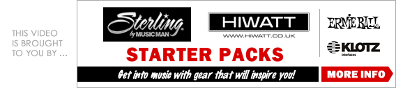 More Info - Sterling by MusicMan/Hiwatt Starter Packs